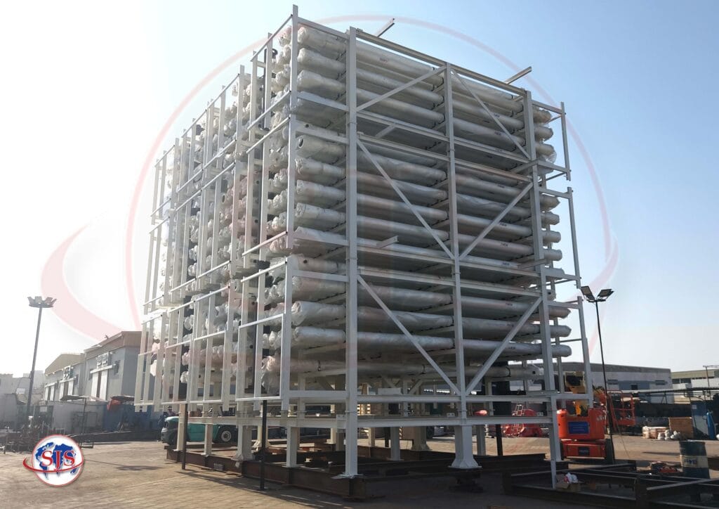 RO Rack with ROPV for Water Desalination Plant