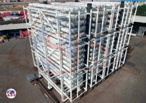RO Rack with ROPV for Water Desalination Plant