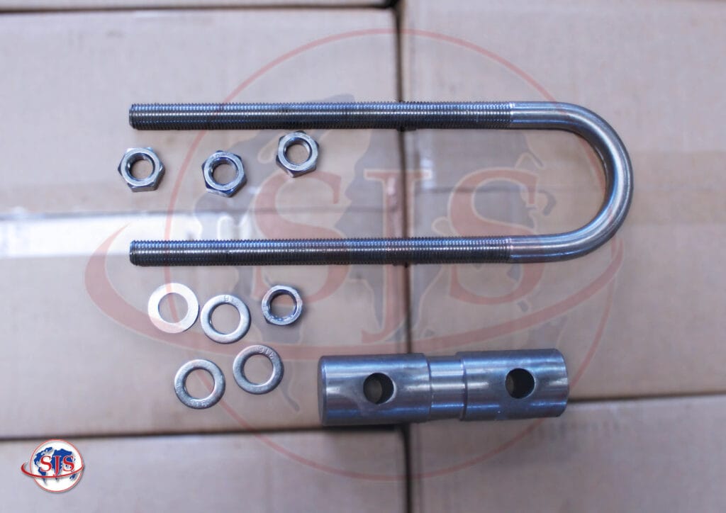 SS 316 U BOLTS WITH NUTS WASHERS & PINS