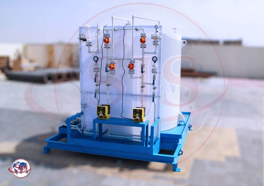 Sulfuric Acid Tank - Dosing Skid