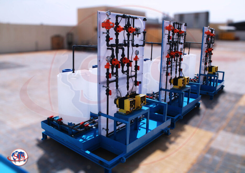 Sulfuric Acid Tank - Dosing Skid